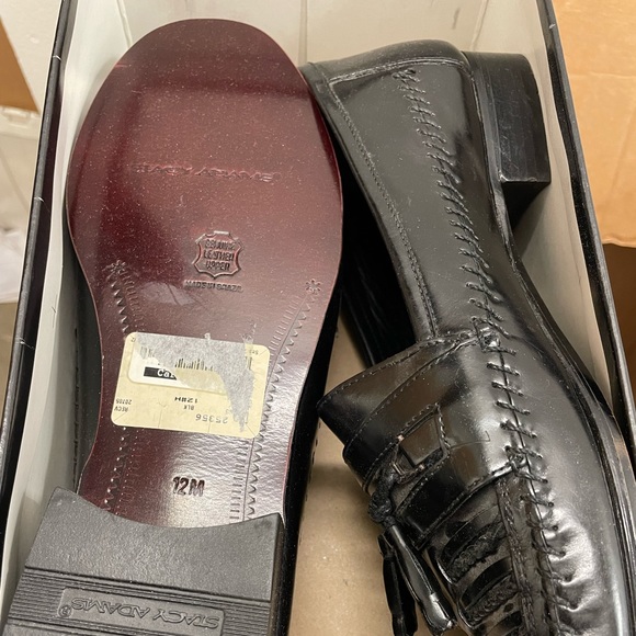 Men’s Stacy Adams “Carlton” size 12 with Tassle embellishments - Picture 4 of 7